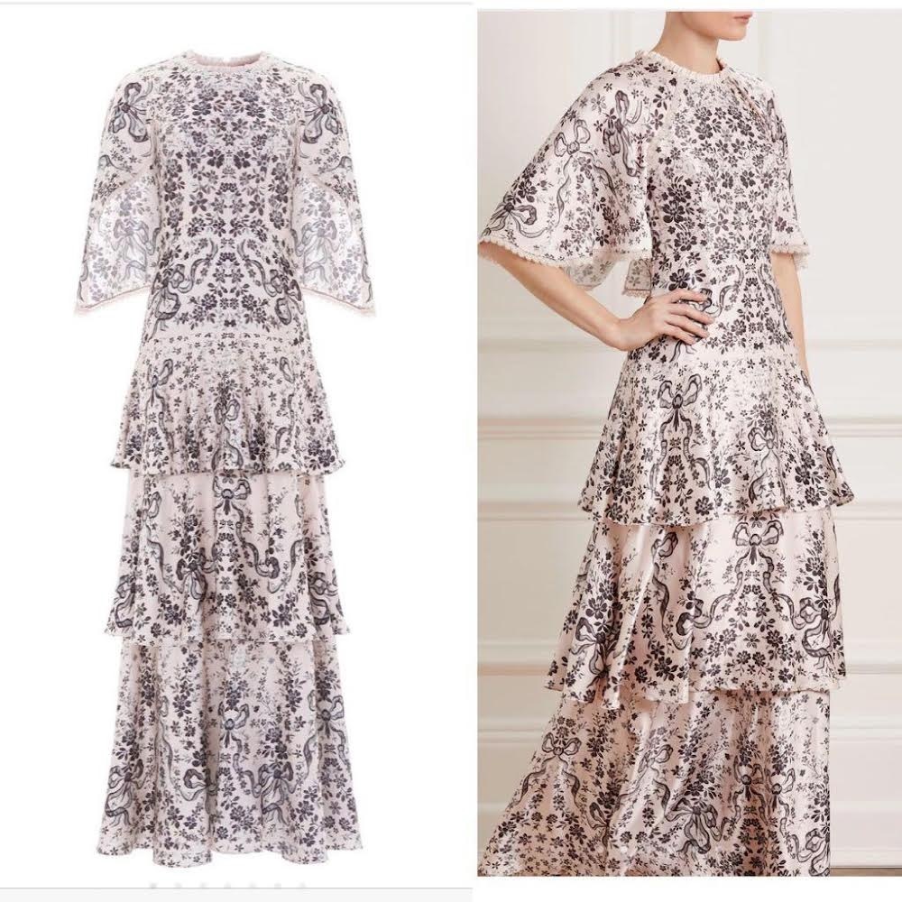 Needle and Thread Patsy Bow Gown Size 4